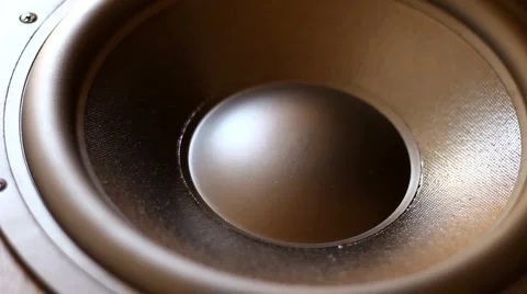 Speaker -subwoofer Stock Footage