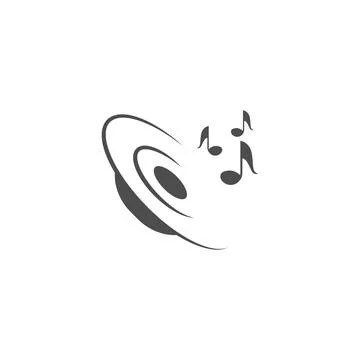 Speaker subwoofer icon design template illustration Stock Illustration