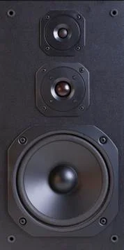 Speaker system Stock Photos