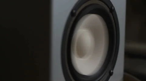 Speaker System With Subwoofer 3 Stock Footage 56445524