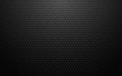 Speaker texture. Hexagon metal mesh with black geometric pattern and 3D depth Stock Illustration