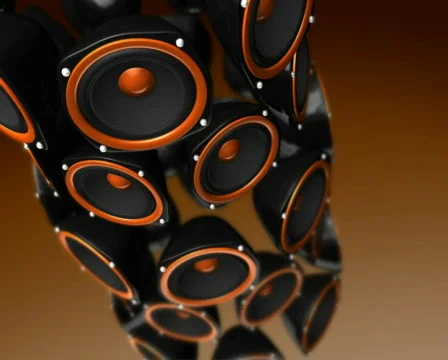 Speaker tower Stock Footage 451482