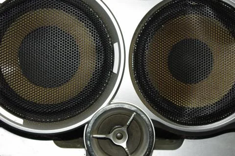 Speaker of the tower 스톡 사진