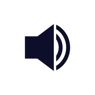 Speaker vector icon illustration Stock Illustration