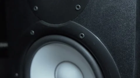 Speaker Vertical Pan Stock Footage 150002795