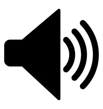 Speaker Volume Vector Stock Illustration