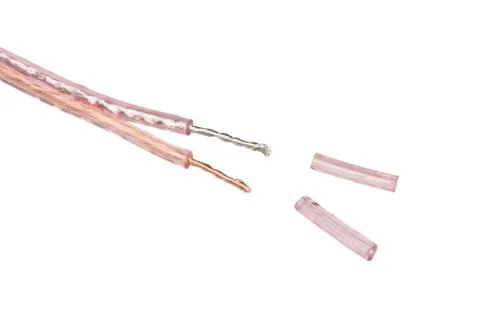 Speaker wire Foto stock