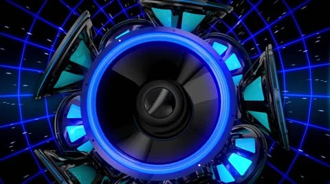 SpeakerMania VJ Loop Stock-Footage 61396247