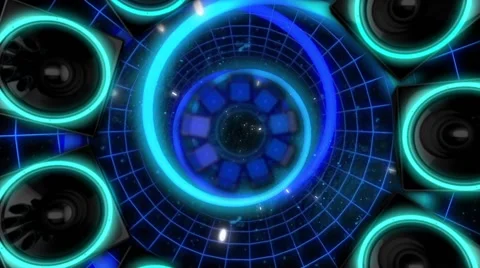 SpeakerMania VJ Loop Stock-Footage 61399659