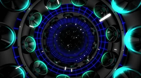 SpeakerMania VJ Loop Stock Footage 61402810