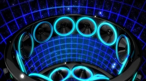 SpeakerMania VJ Loop Stock-Footage 61403468