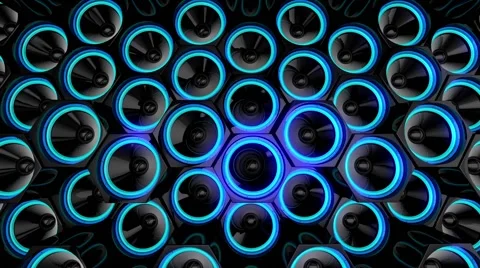 SpeakerMania VJ Loop Stock-Footage 61404991