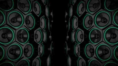 SpeakerMania VJ Loop Stock-Footage 61405051