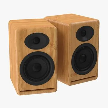 Speakers 01 3D Model