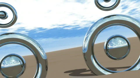 Speakers on Beach HD Stock Footage 774095