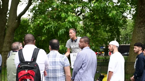 Speakers' Corner. Stock Footage 157184131
