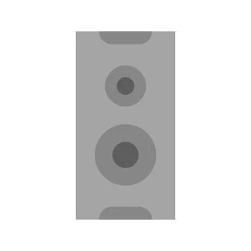Speakers icon vector image. Stock Illustration