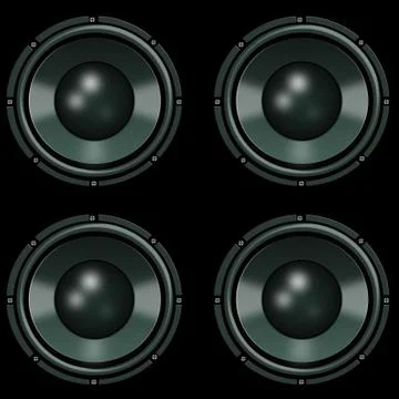 Speakers Stock Illustration