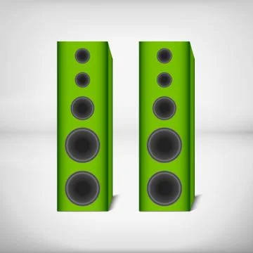 Speakers Stock Illustration