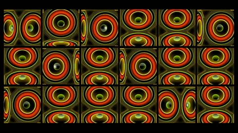 Speakers VJ Loop 25 Stock Footage 53143099