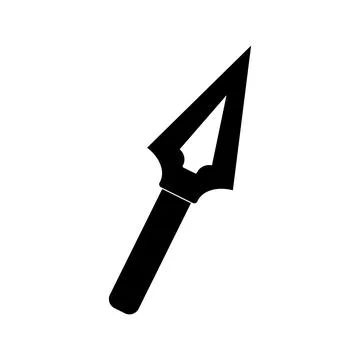 Spear icon Stock Illustration