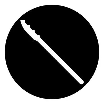 Spear icon vector Stock Illustration