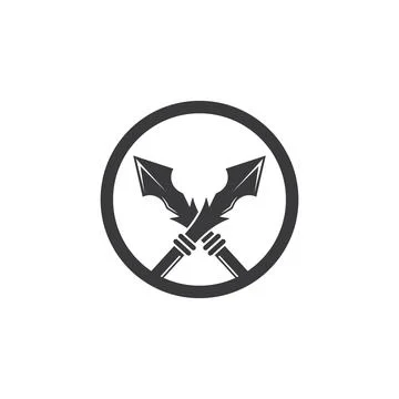 Spear icon vector illustration design Stock Illustration
