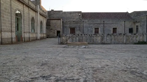 SPECCHIA, ITALY - August 22, 2017 The Castle Stock Footage 79729583