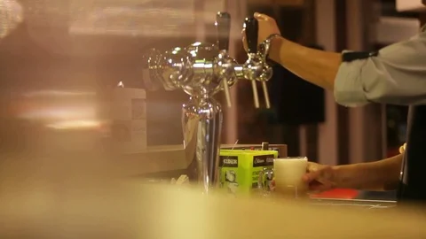 Special belgian beer Stock Footage 80426713