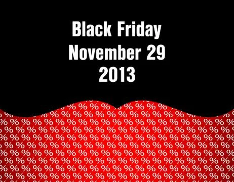 Special black friday background Stock Illustration
