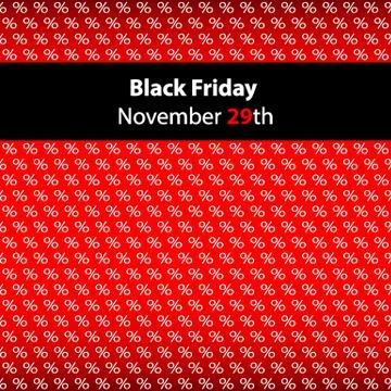 Special black friday background Stock Illustration