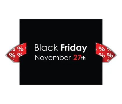 Special black friday background Stock Illustration