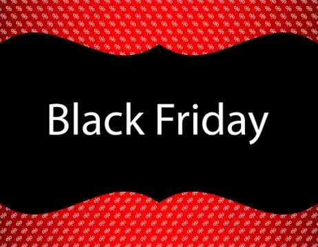Special black friday background Stock Illustration