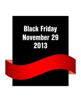 Special black friday flyer Stock Illustration