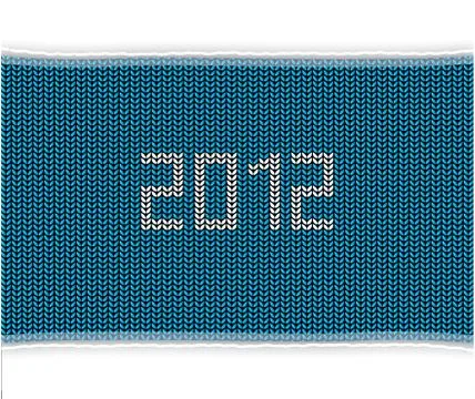 Special blue knitted background Stock Illustration
