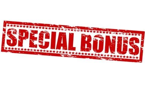 Special bonus Illustrazione stock