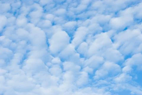 Special clouds in blue sky 스톡 사진