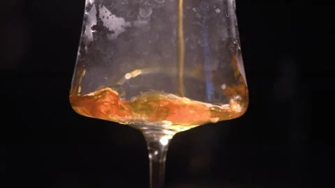 Special coffee cup being elegantly filled with cinematic lighting Stock Footage 258672145