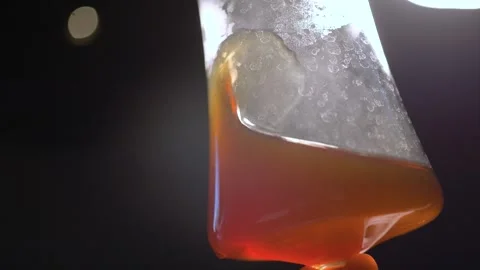 Special coffee on a fancy cup, moving in slow motion Stock Footage 258672152