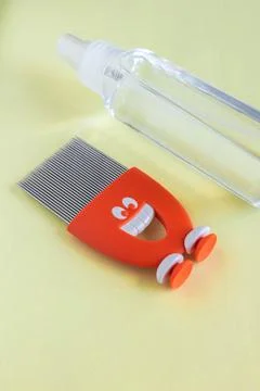 Special comb to remove nits and lice Stock Photos