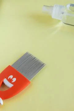 Special comb to remove nits and lice Stock Photos