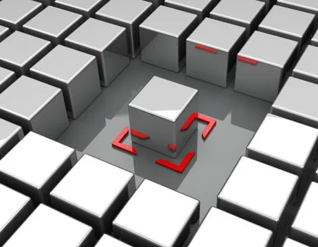 The special cuboid Stock Illustration