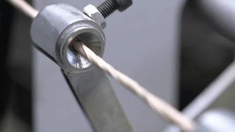 Special cylinder forms shape of moving cardboard material Stock Footage 295151639