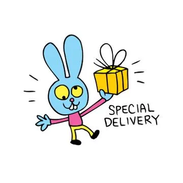 Special delivery Stock Illustration