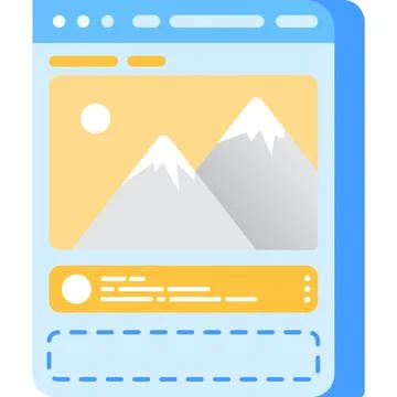 Special design develop vector flat icon isolated イラスト素材