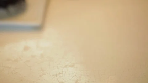 SPECIAL DESSERT ON PLATE Stock Footage 28110491