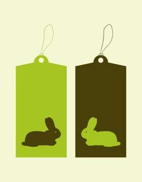 Special Easter price tag Stock Illustration