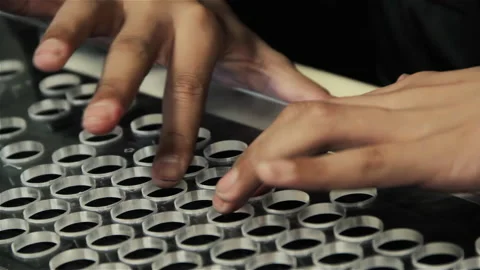 Special Education Computer Class for Blind and Visually Impaired Students - 4K Stock-Footage 168764436