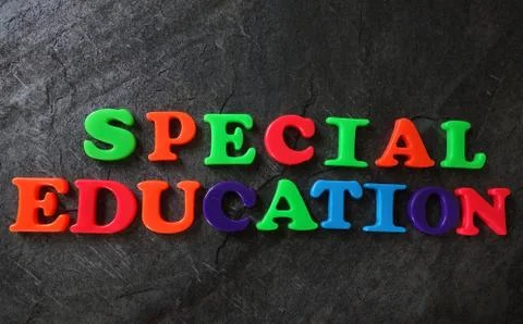 Special Education concept Stock Photos