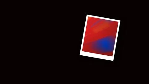 Special effect, abstract multicolor collage on black background. Stock Photos